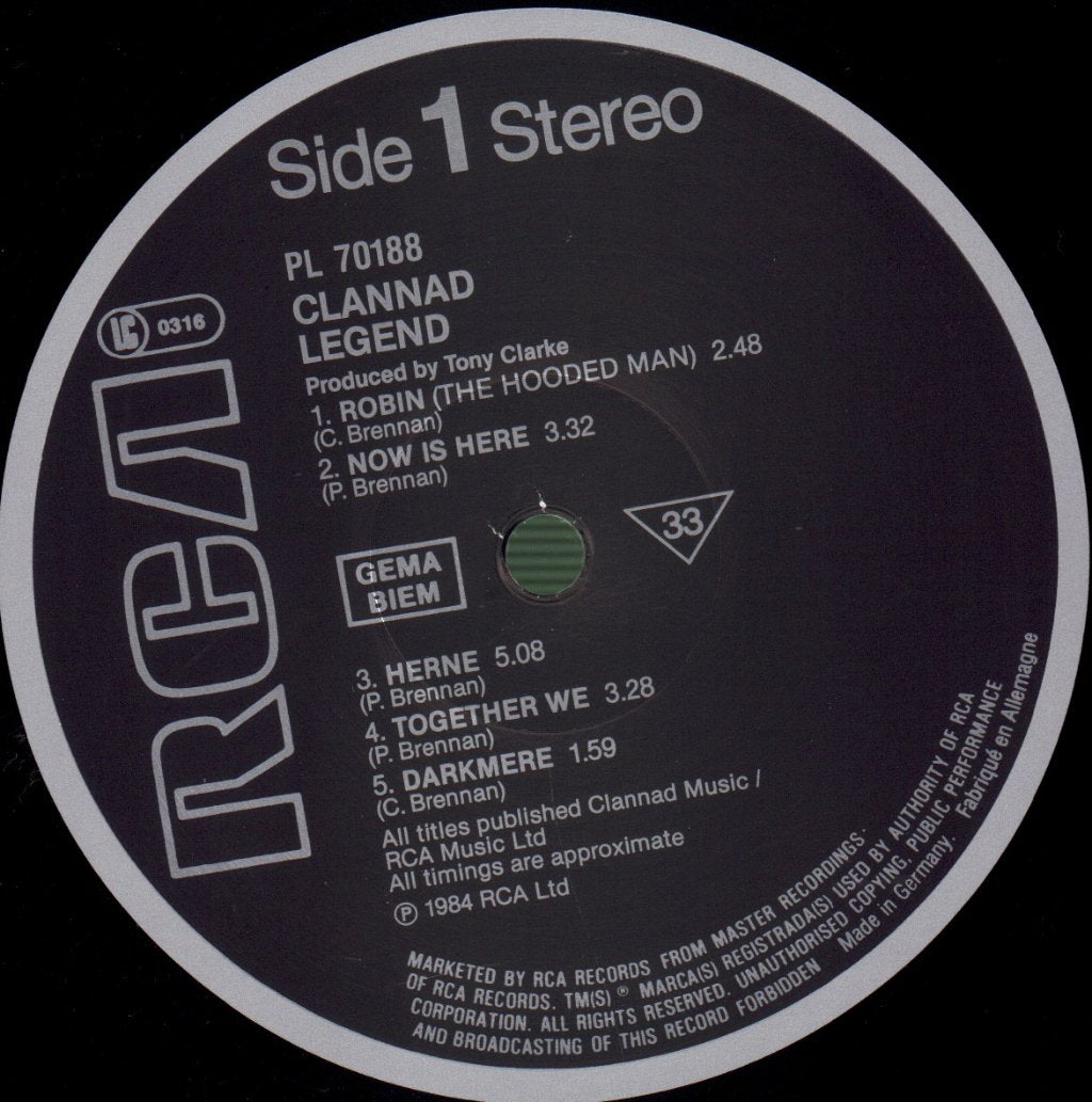 Clannad - Legend - Lp