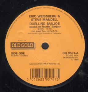 Eric Weissberg And Steve Mandell - Duelling Banjos - 7 Inch