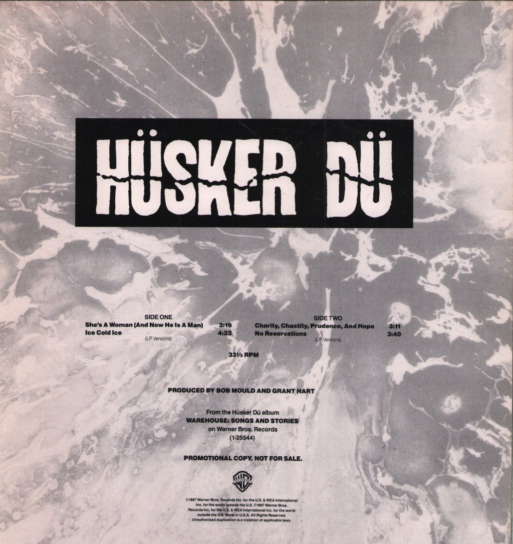 Hüsker Dü - She's A Woman (And Now He Is A Man) - 12 Inch