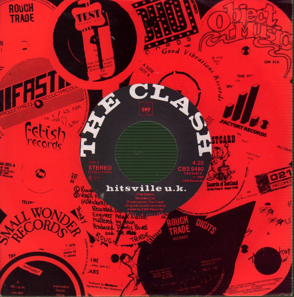 Clash - Hitsville UK - 7 Inch