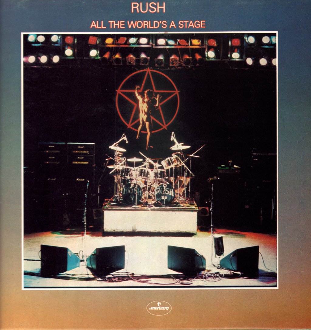 Rush - All The World's A Stage - Double Lp