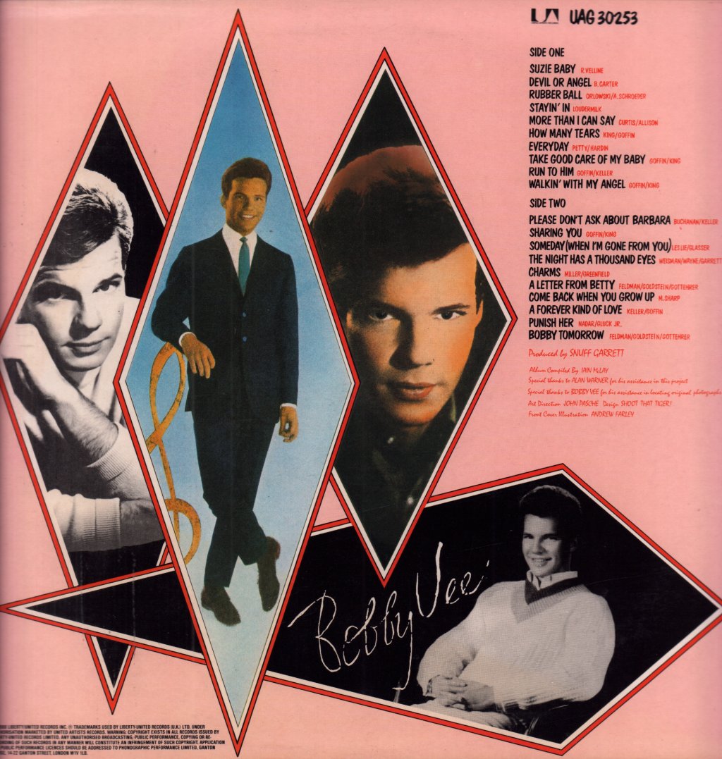 Bobby Vee - Singles Album - Lp