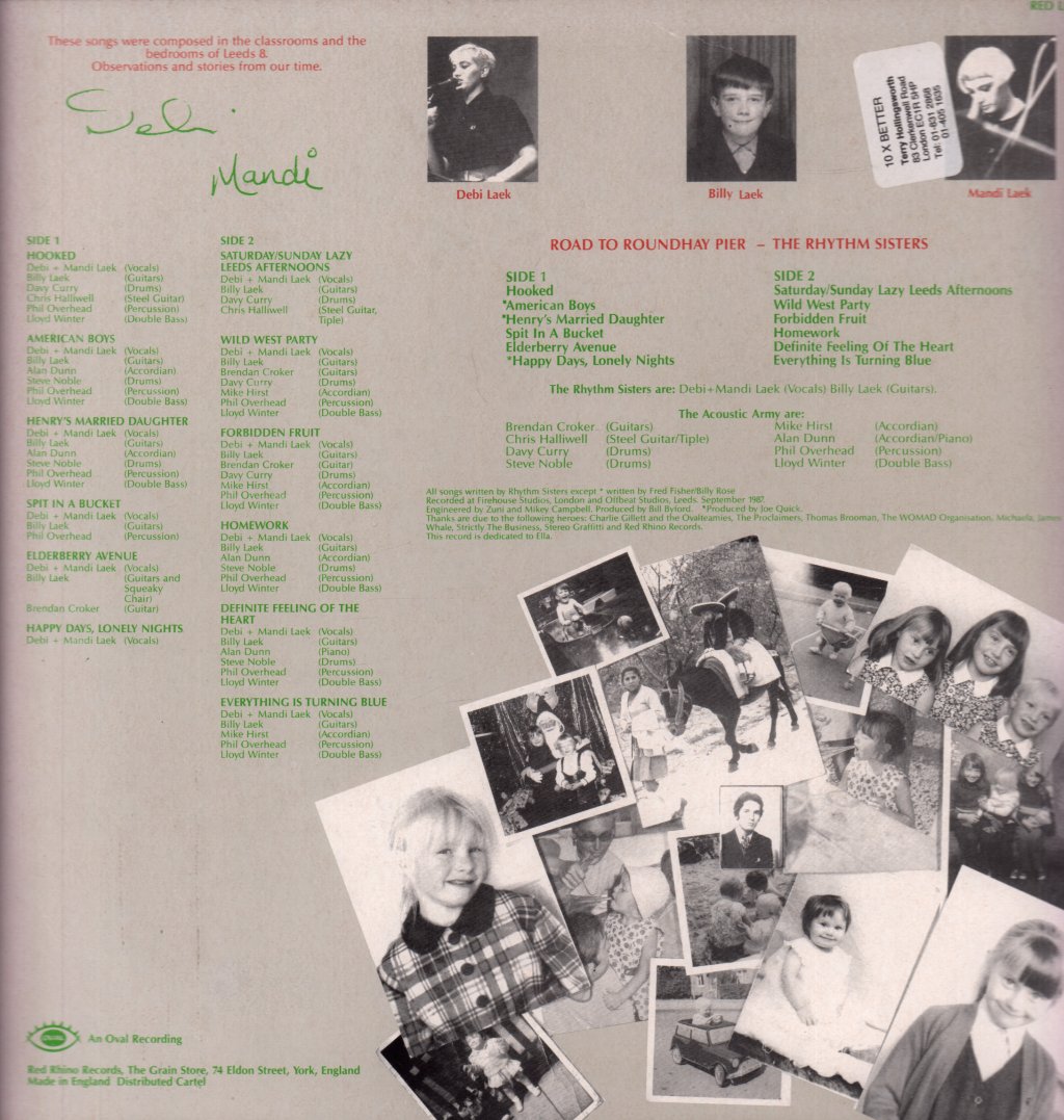 Rhythm Sisters - Road To Roundhay Pier - Lp