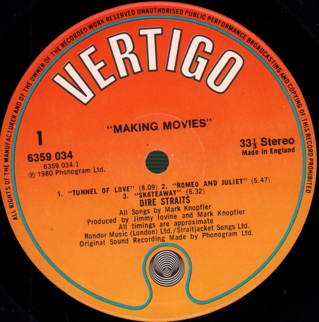 Dire Straits - Making Movies - Lp
