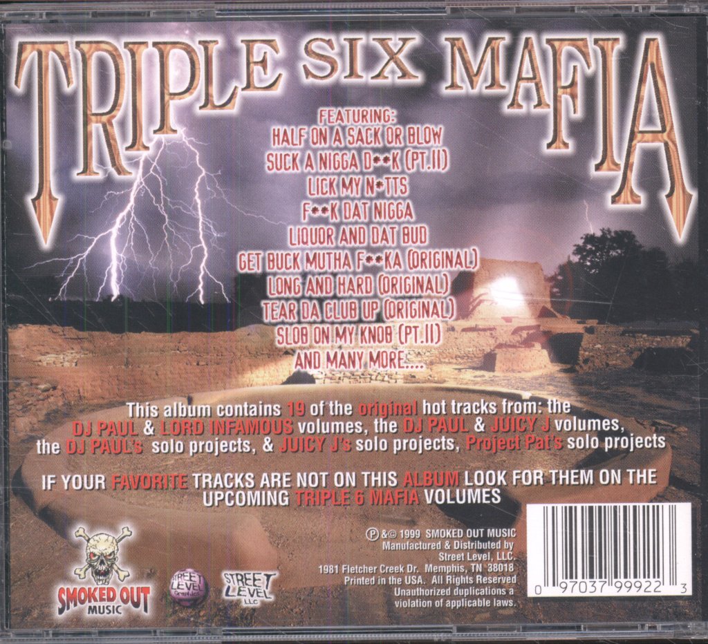 Three 6 Mafia - Club Memphis (Underground Volume 2) - Cd