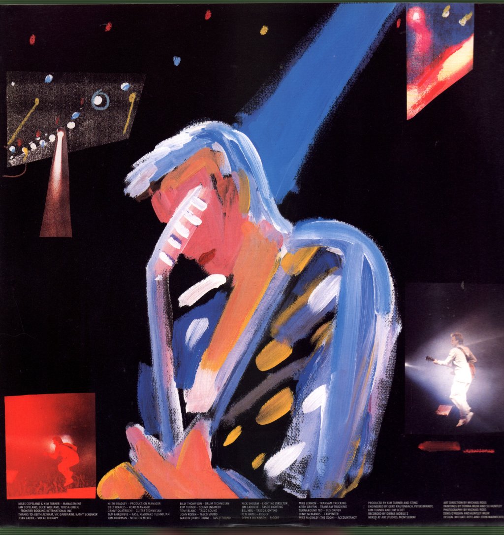 Sting - Bring On The Night - Double Lp