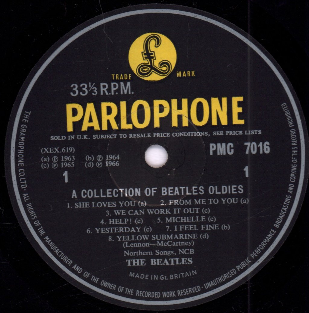 Beatles - A Collection Of Beatles Oldies - Lp