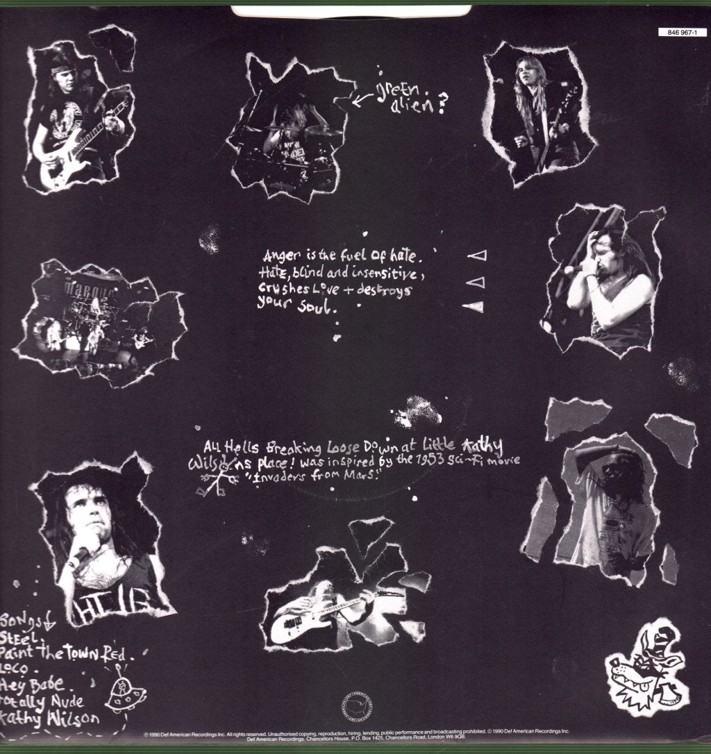Wolfsbane - All Hell's Breaking Loose - Lp