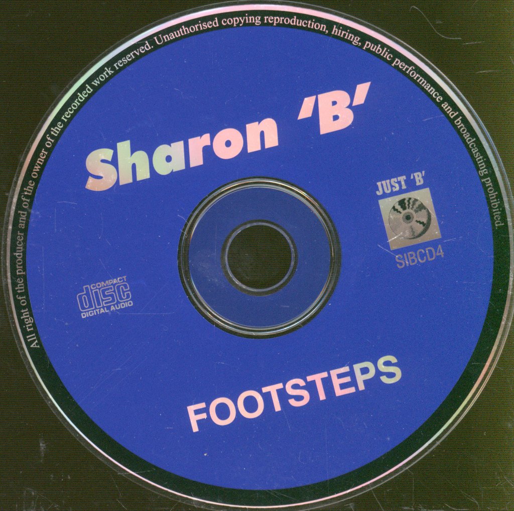 Sharon B - Footsteps - Cd