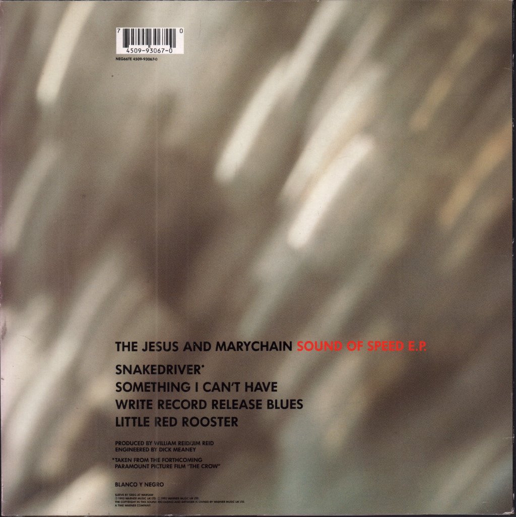 Jesus And Mary Chain - Sound Of Speed - 10 Inch