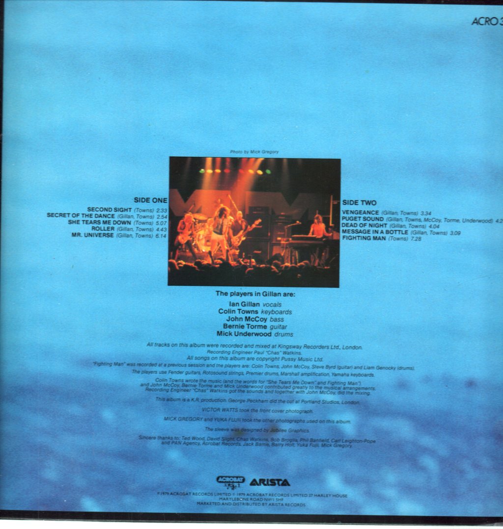 Gillan - Mr Universe - Lp