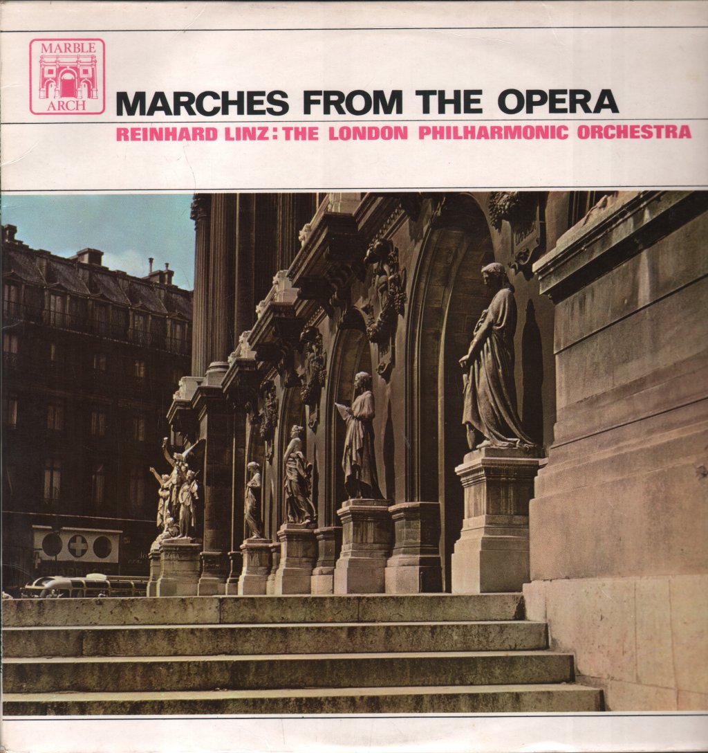 London Philharmonic Orchestra / Reinhard Linz Gaetano Cavalli - Marches From The Opera - Lp