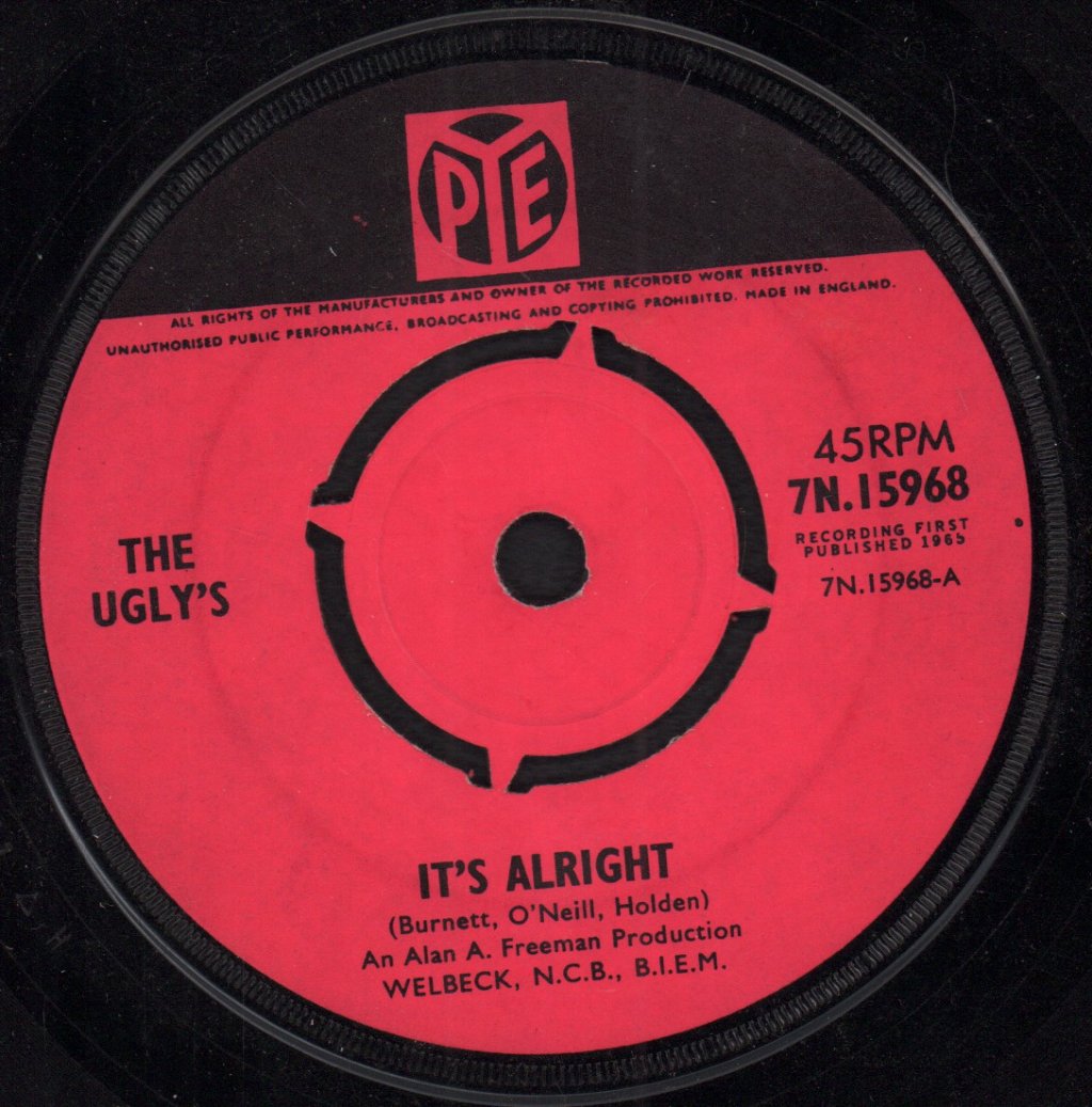 Uglys - It's Alright - 7 Inch