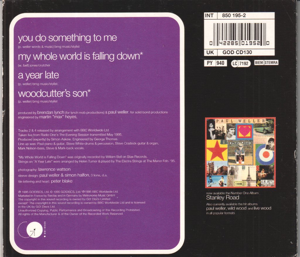 Paul Weller - You Do Something To Me - Cd