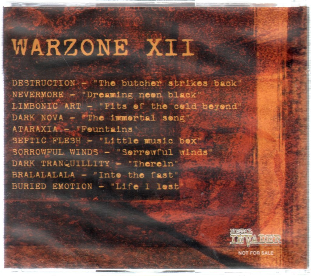 Various Artists - Warzone Xii - Cd