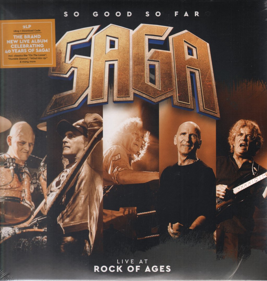 Saga (Rock Group) - So Good So Far: Live At Rock Of Ages - Double Lp