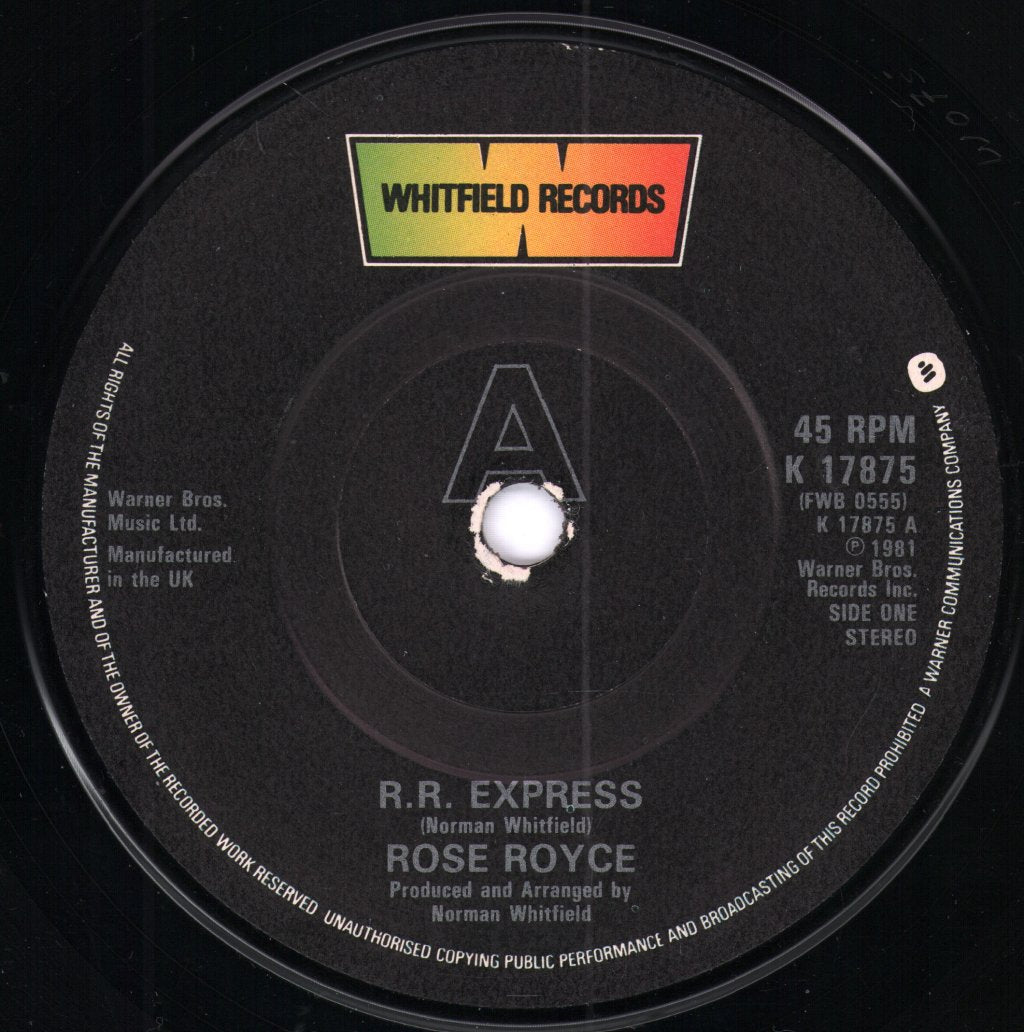 Rose Royce - R.R. Express - 7 Inch