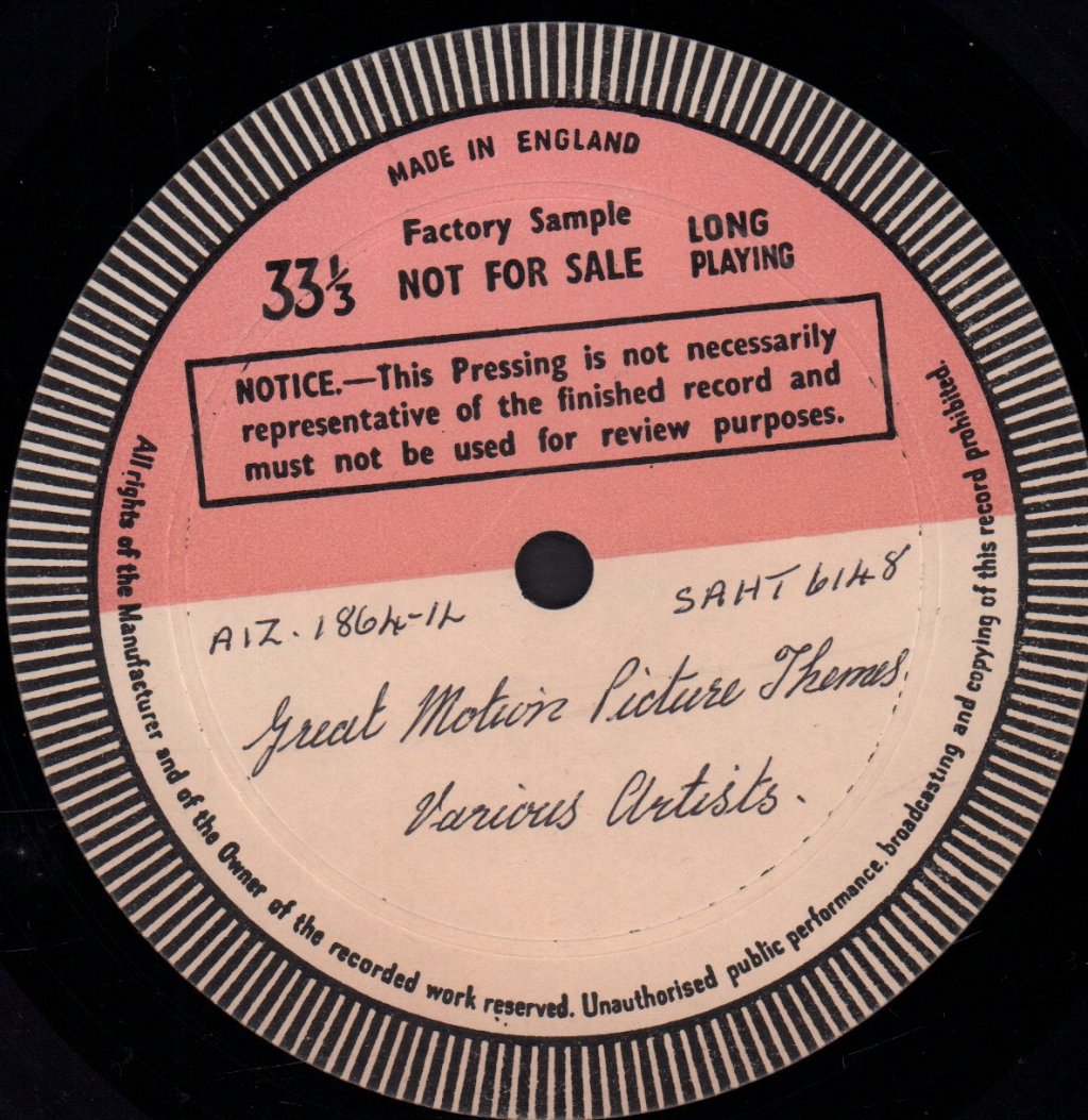 Various Artists - Great Motion Picture Themes - Lp