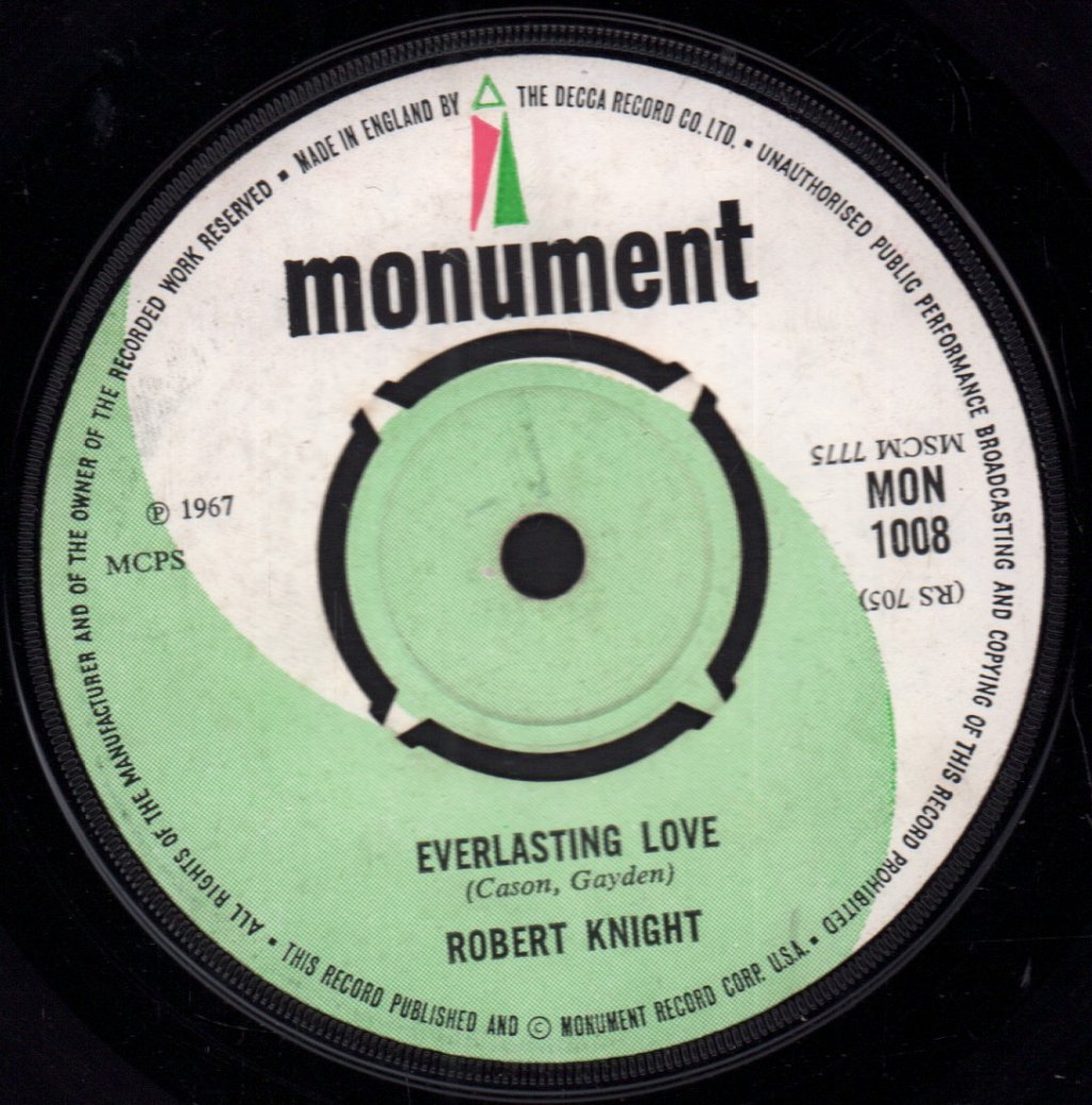 Robert Knight - Everlasting Love - 7 Inch