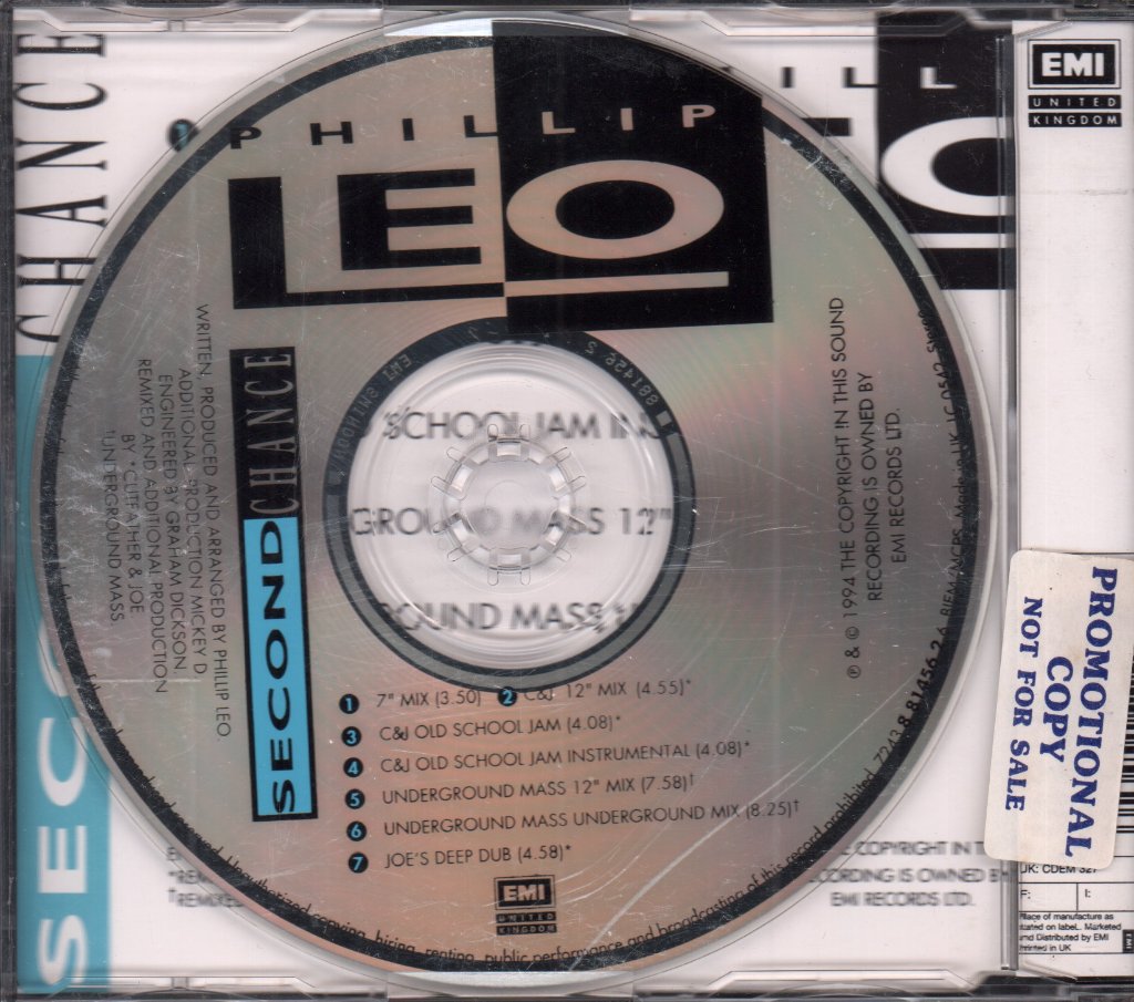 Phillip Leo - Second Chance - Cd