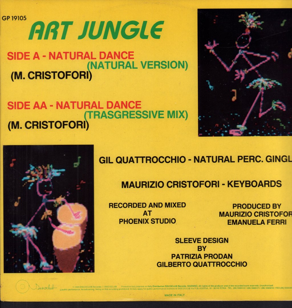 Art Jungle - Natural Dance - 12 Inch