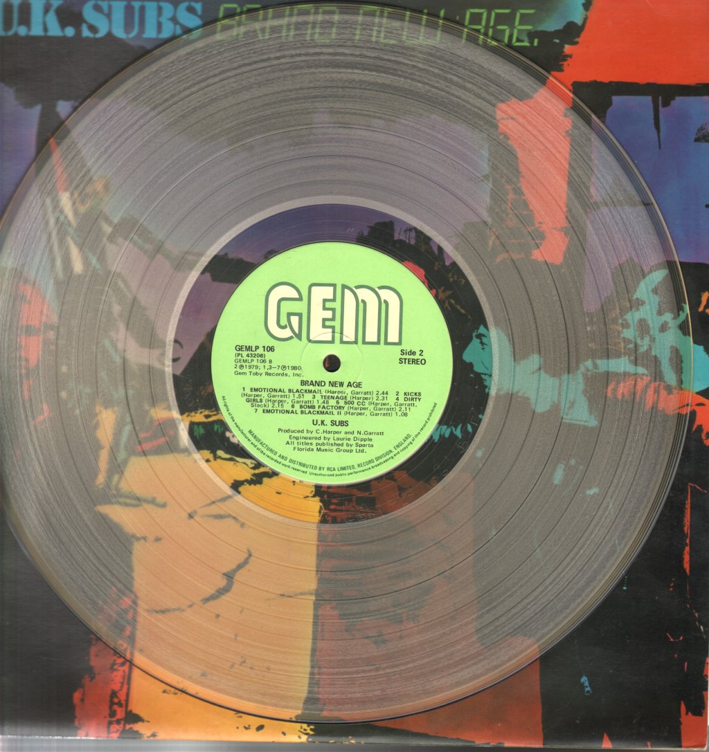 UK Subs - Brand New Age - Lp