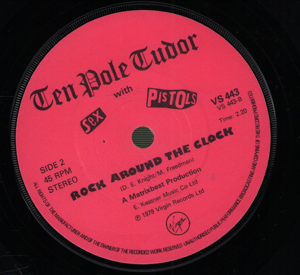 Tenpole Tudor With The Sex Pistols - Who Killed Bambi - 7 Inch