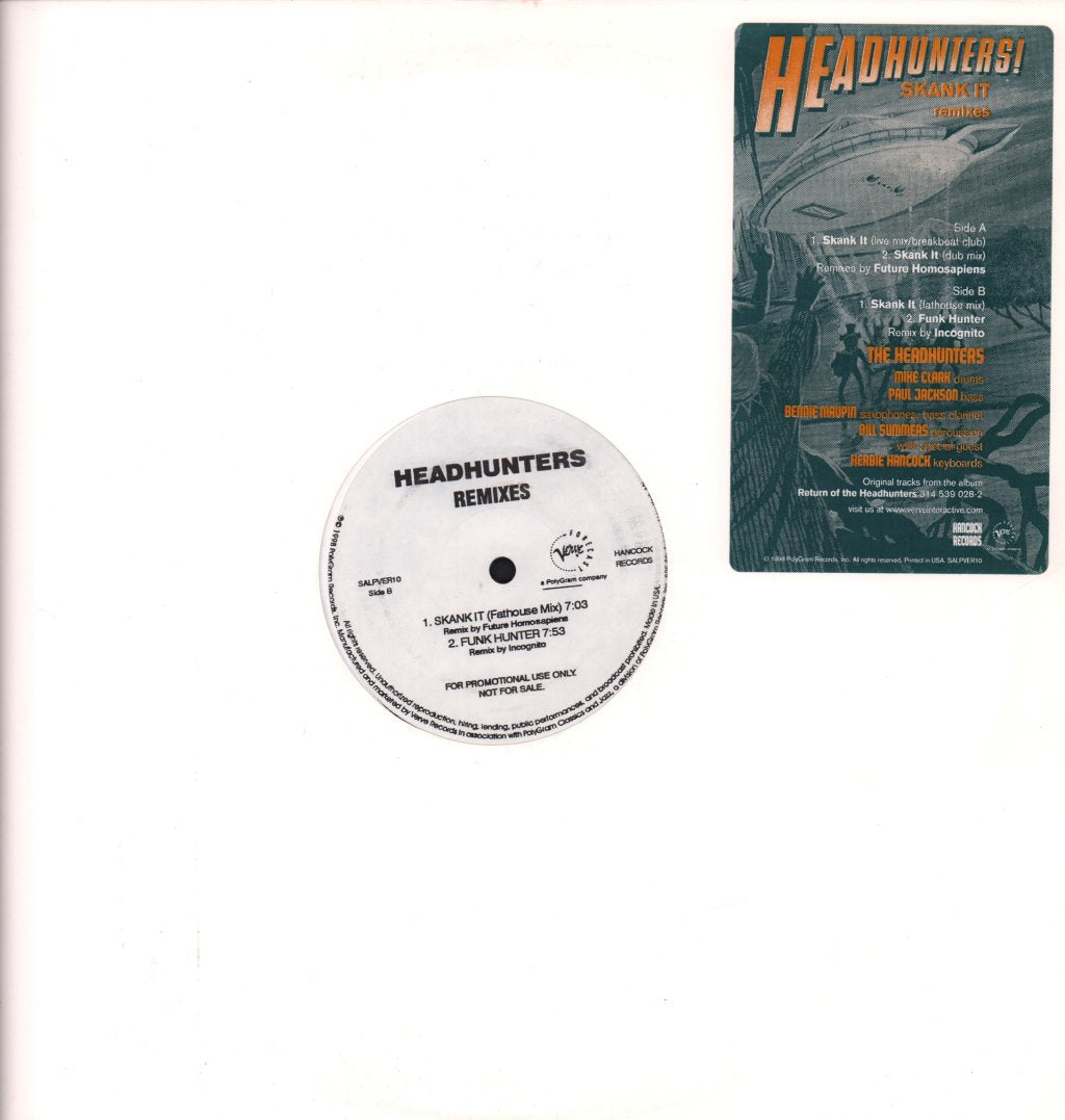 Headhunters - Skank It - 12 Inch