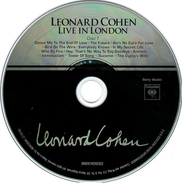 Leonard Cohen - Live In London - Double Cd