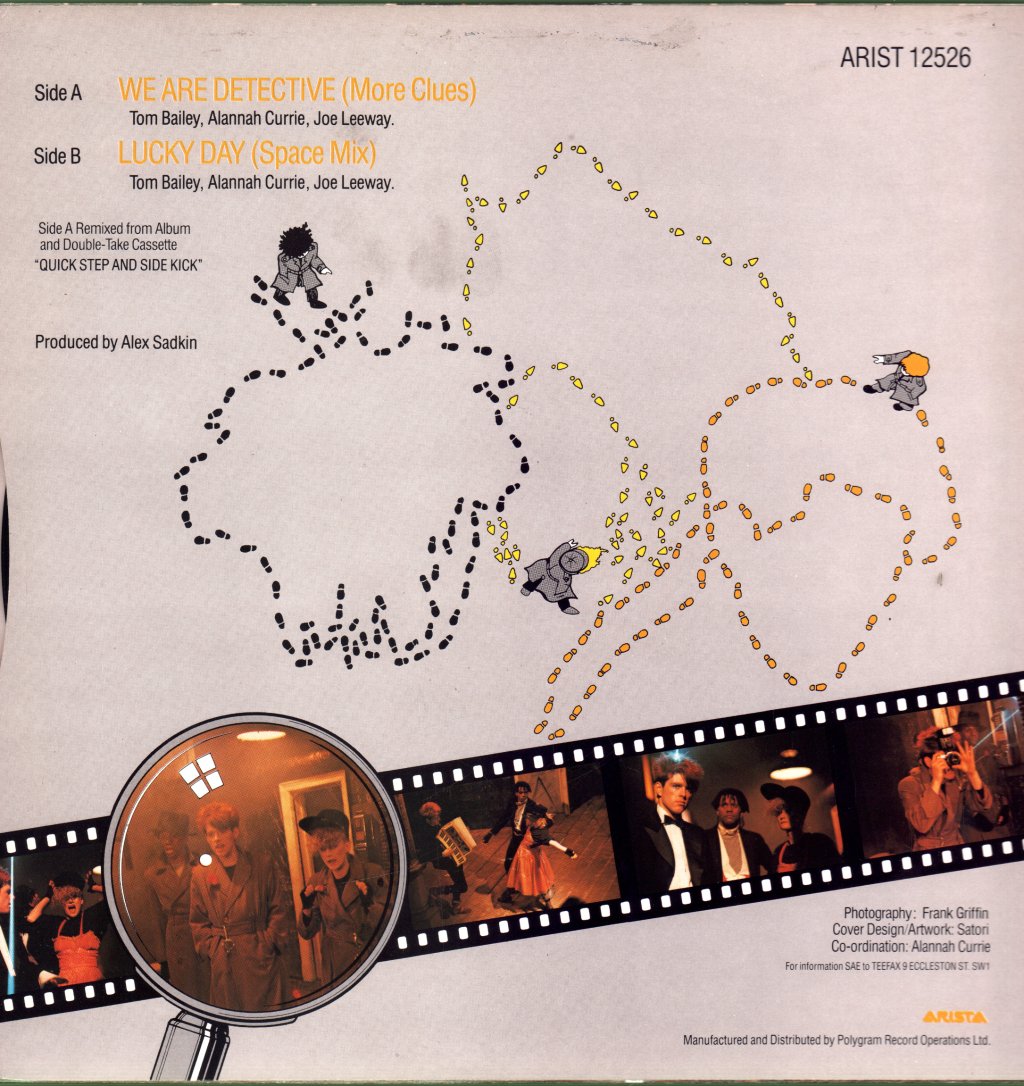 Thompson Twins - We Are Detective - 12 Inch