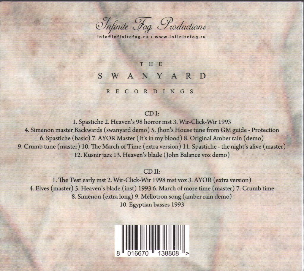 Coil - Swanyard - Double Cd