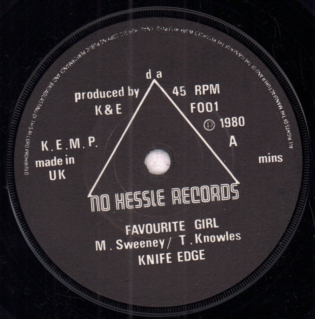 Knife Edge - Favourite Girl/Say You Will - 7 Inch
