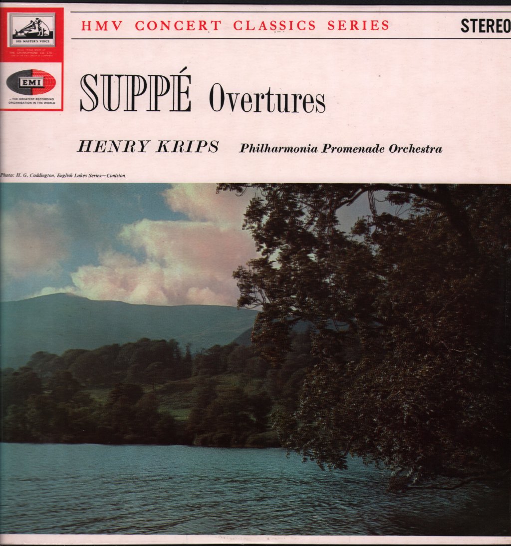 Henry Krips / Philharmonia Promenade Orchestra - Suppe - Overtures - Lp