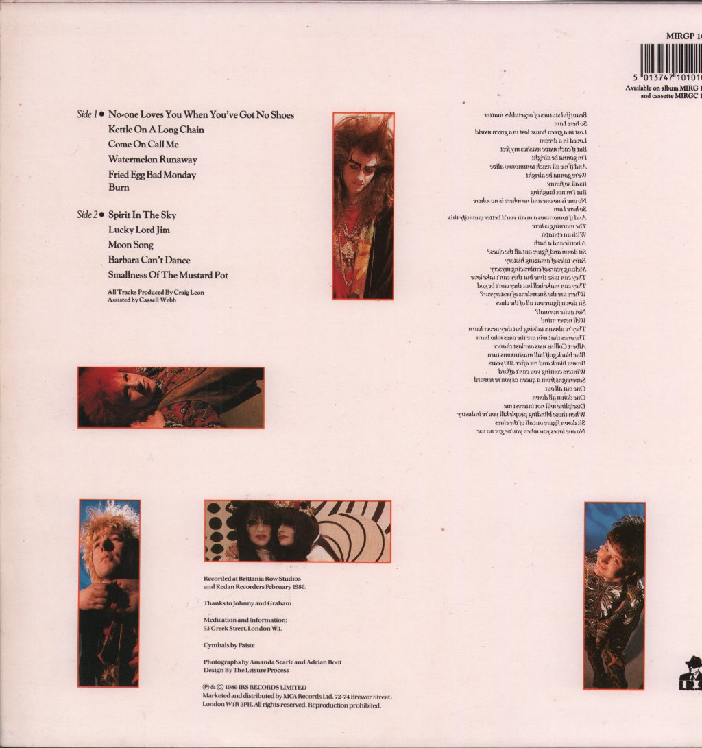 Doctor And The Medics - Laughing At The Pieces - Lp