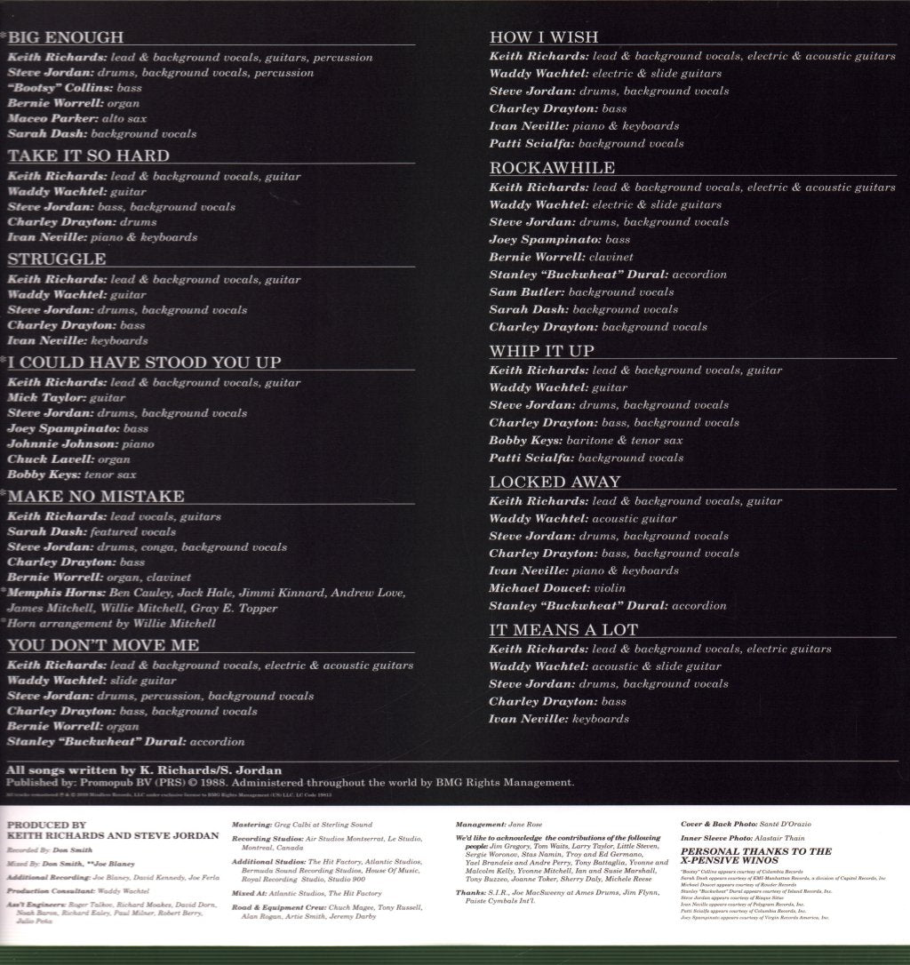 Keith Richards - Talk is Cheap - Lp