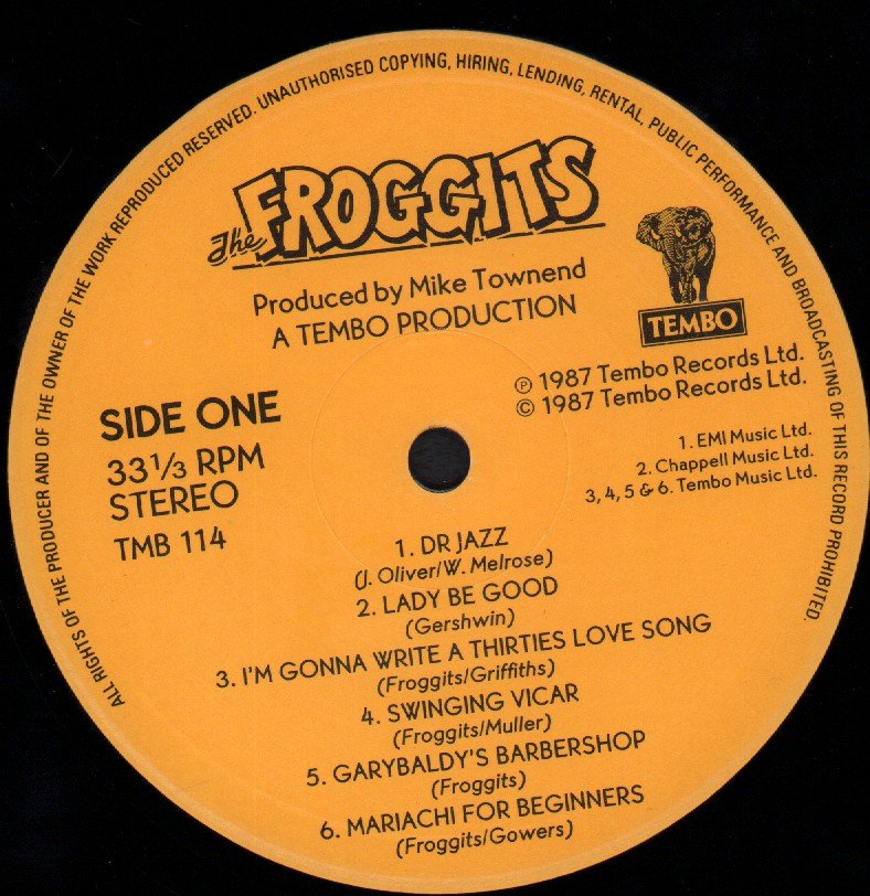 Froggits - Amigos? - Lp