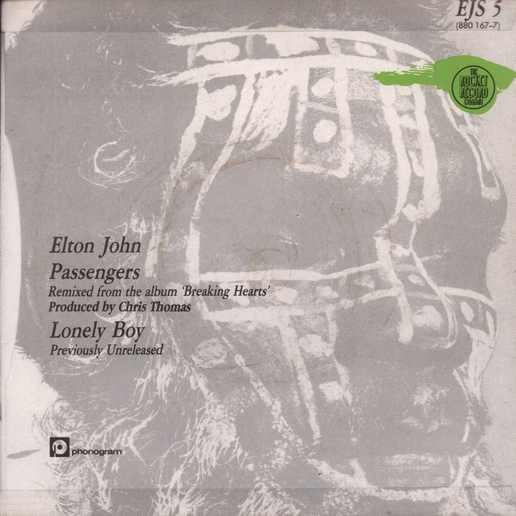 Elton John - Passengers - 7 Inch