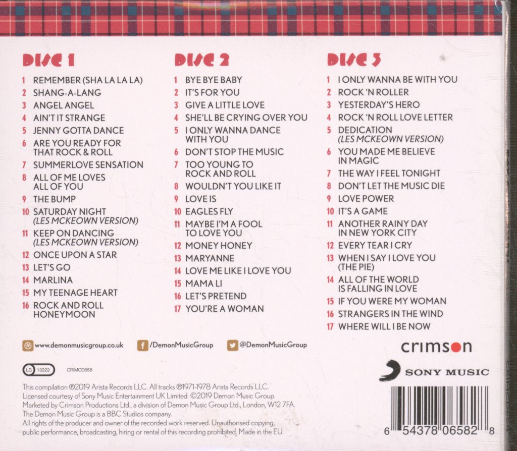 Bay City Rollers - Gold - Cd Set