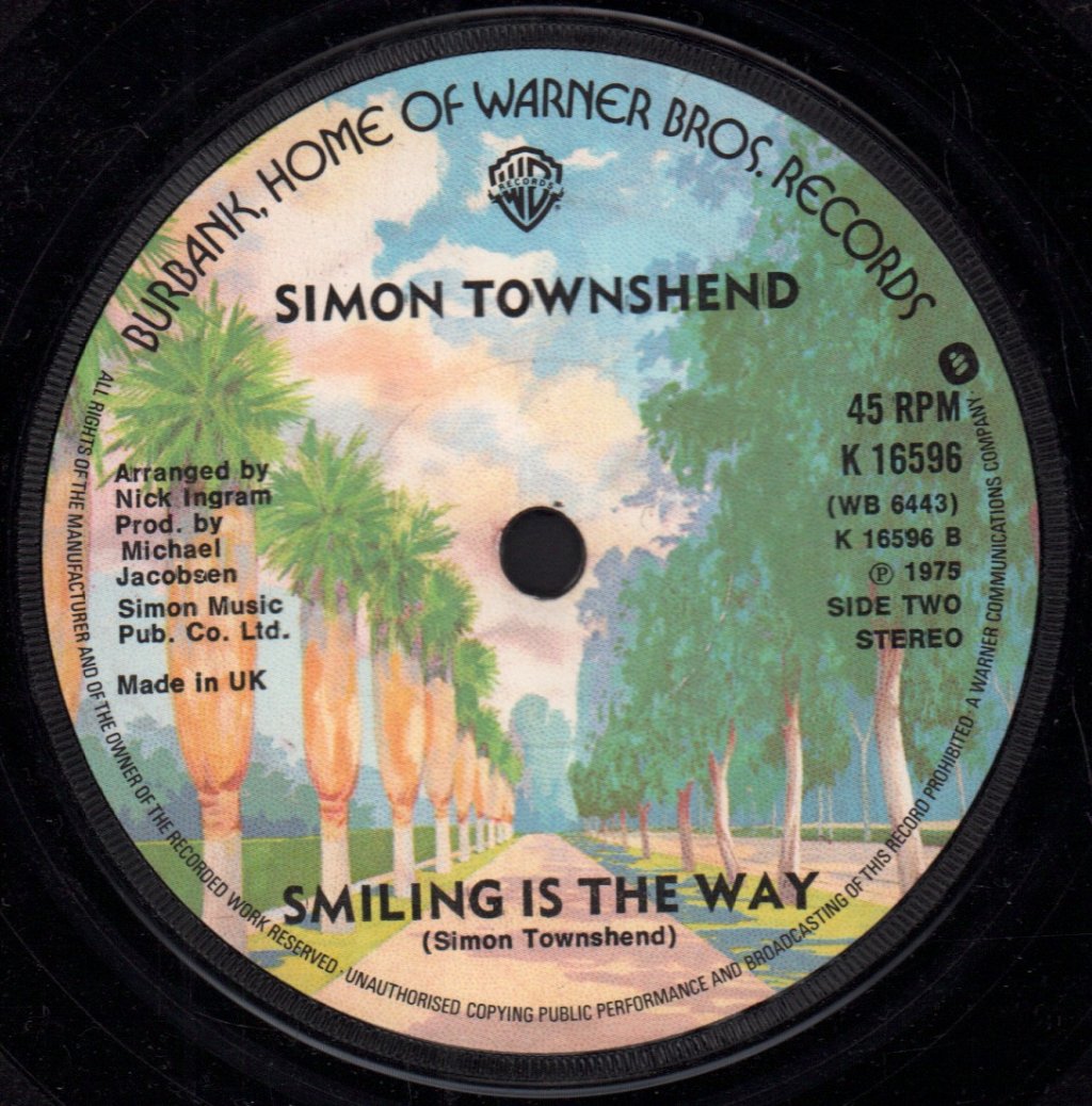 Simon Townshend - Janie - 7 Inch