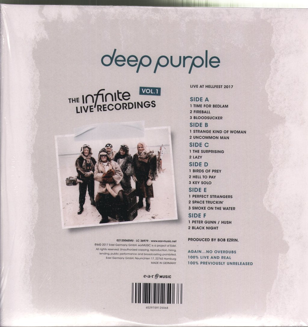 Deep Purple - Infinite Live Recordings Vol.1 - Triple Lp