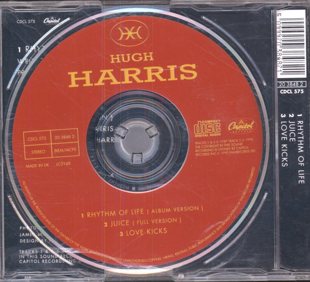Hugh Harris - Rhythm Of Life - Cd
