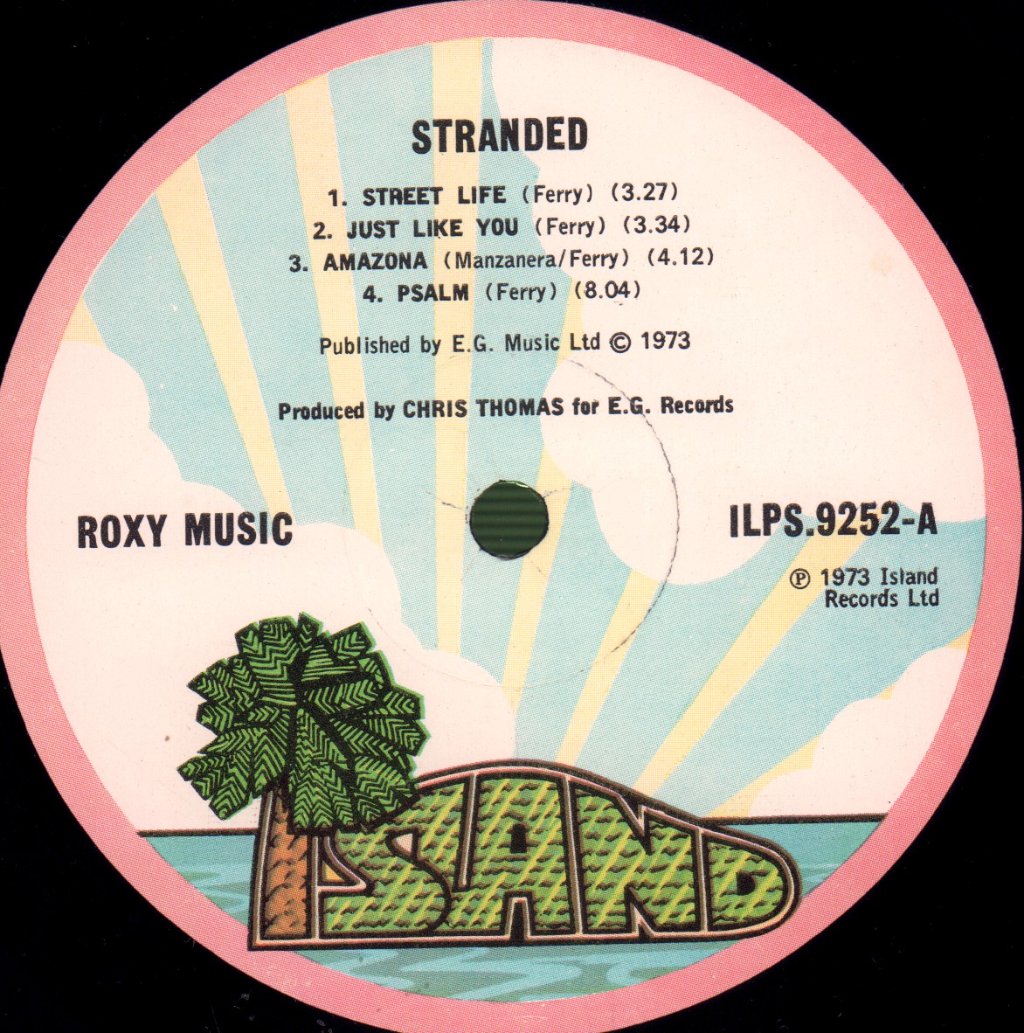 Roxy Music - Stranded - Lp