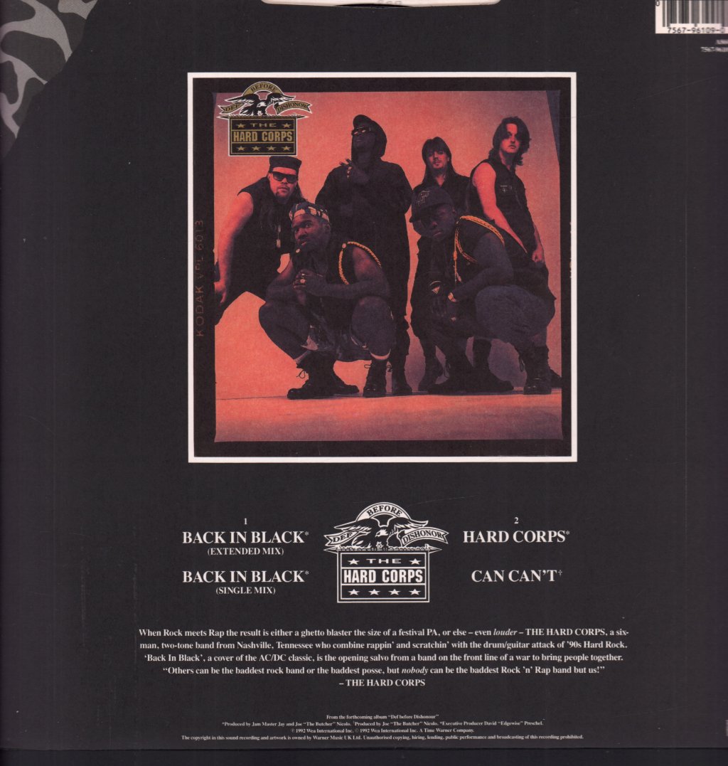 Hard Corps - Back In Black - 12 Inch