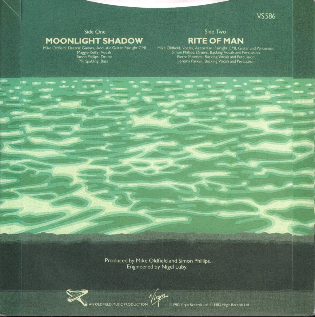 Mike Oldfield - Moonlight Shadow - 7 Inch