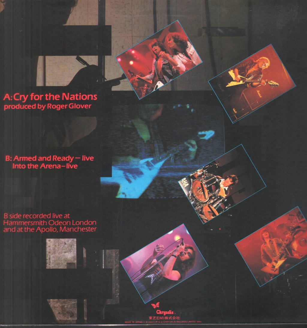 Michael Schenker Group - Cry For The Nations - 12 Inch