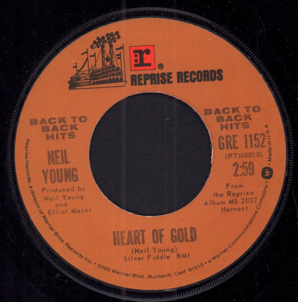 Neil Young - Heart Of Gold - 7 Inch