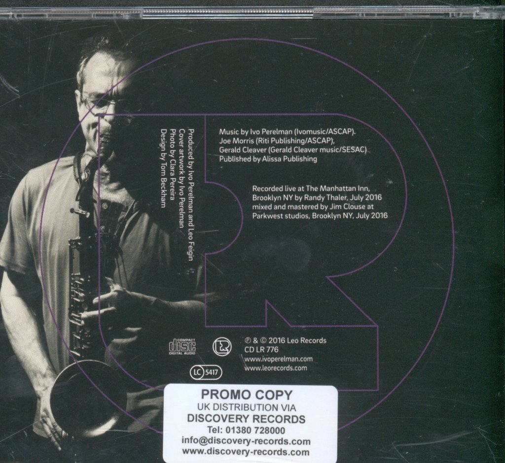 Ivor Perelman - Art Of The Improv Trio Volume 6 - Cd