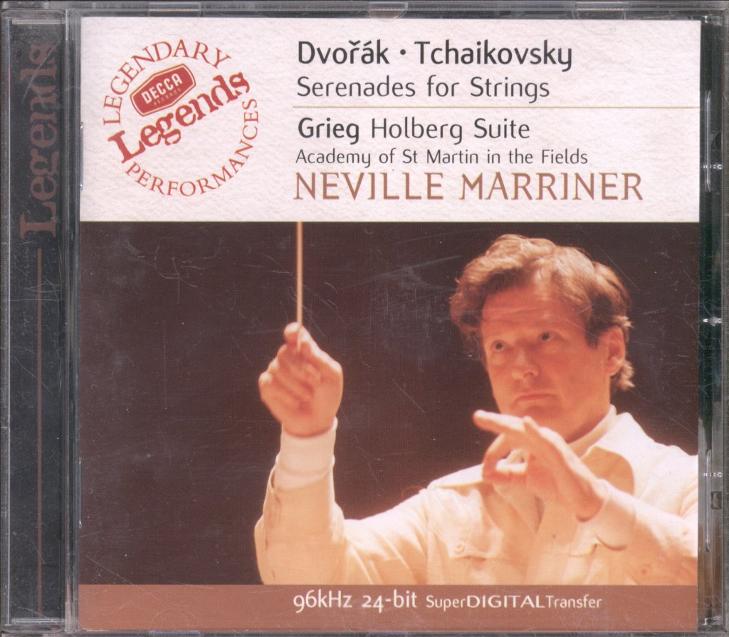 Academy Of St. Martin-in-the-Fields, Sir Neville Marriner - Serenades For Strings - Tchaikovsky, Dvořák - Cd