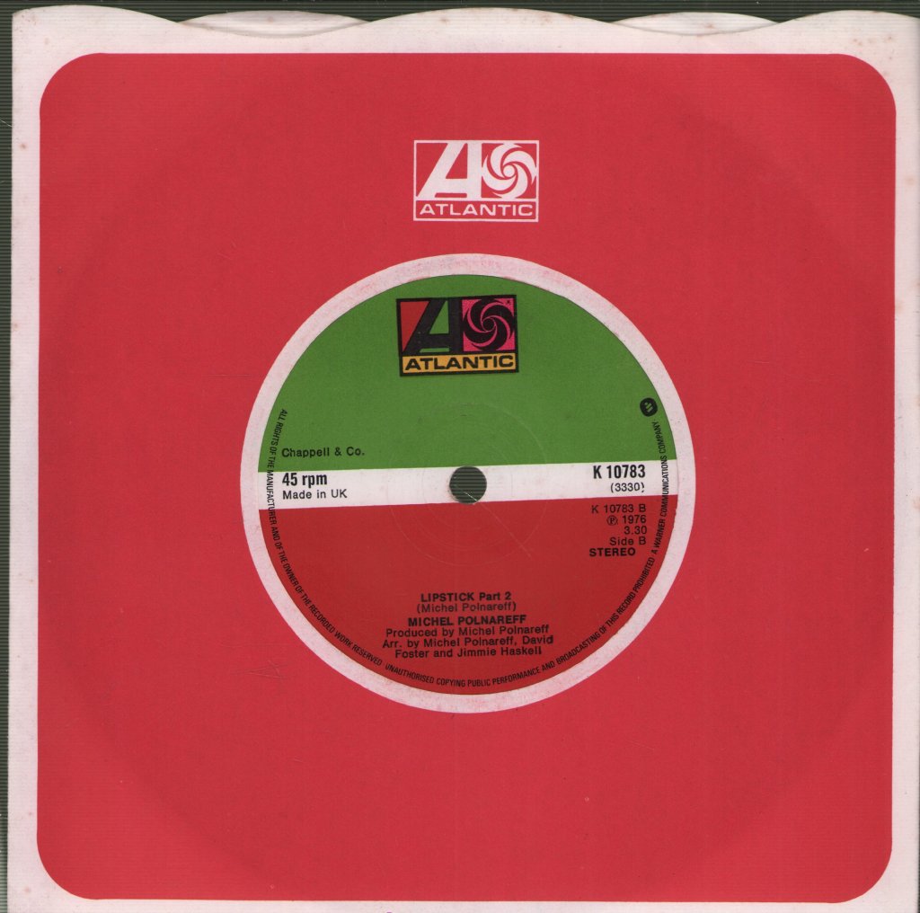 Michel Polnareff - Lipstick - 7 Inch