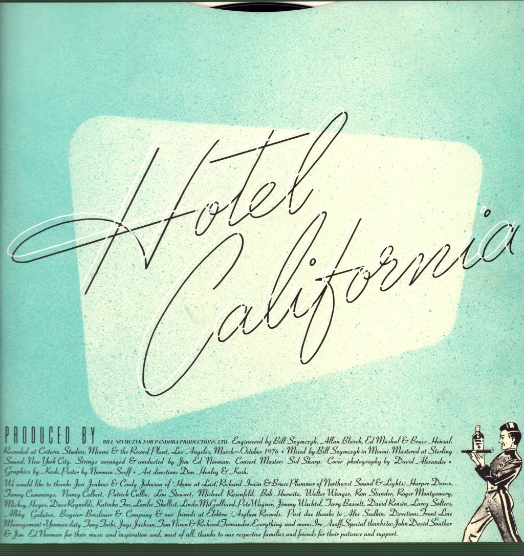 Eagles - Hotel California - Lp